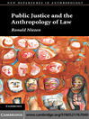 Public Justice and the Anthropology of Law (eBook)
